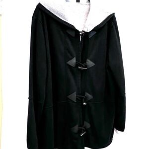 Black lightweight Women's Coat; never worn